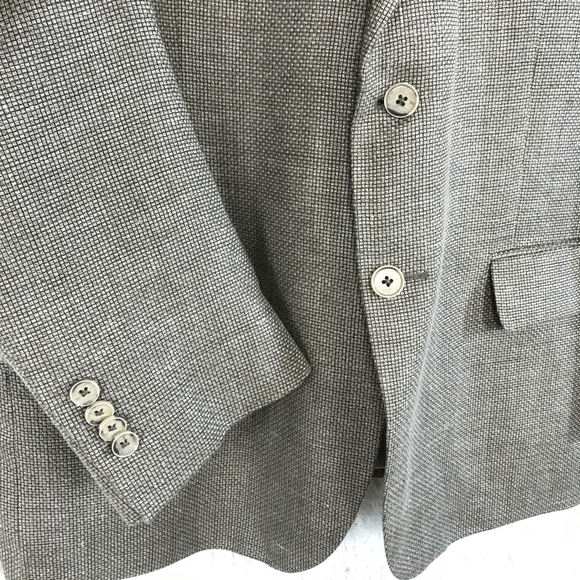 SOLDLinen Wool Sport Coat Beige Reda Joseph Abboud - Picture 3 of 8